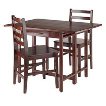 Winsome Taylor 3PC Drop Leaf Table & Ladder Back Chair
