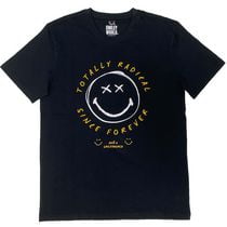 Men's licensed SmileyWorld® T shirt.