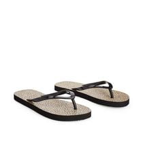Time and Tru Women's Leopard Flip Flops