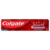 Colgate Optic White Advanced Teeth Whitening Toothpaste, Icy Fresh – 133 mL