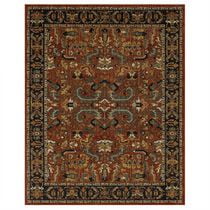 Mohawk Home Tansey Red Woven Polyester Area Rug
