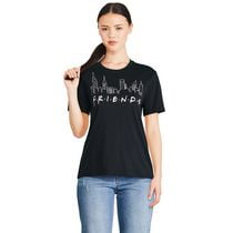 T-shirt avec imprimé graphique Friends pour femmes