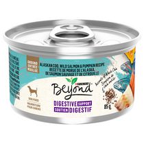 Beyond Soutien digestif – Recette de morue de l’Alaska, de saumon sauvage et de citrouille, nourriture humide pour chiens 85 g