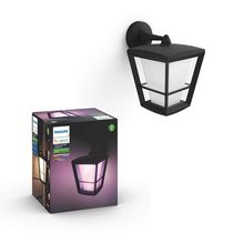 Philips Hue Econic Smart Outdoor White & Color Wall Lantern, Down