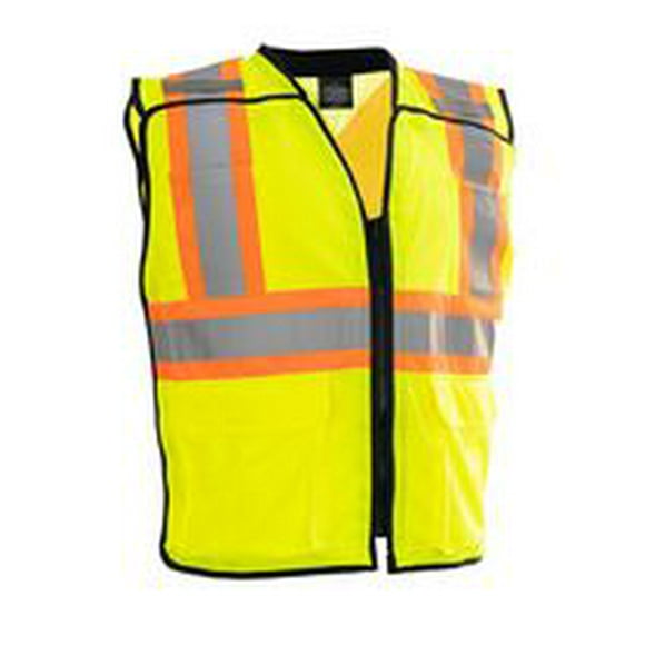 Forcefield Deluxe Zip-up Safety Vest 5 Point Tear-away<br>*On-Line Exclusive