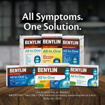 Benylin Extra Strength All-In-One Cold & Flu Daytime Caplets | Walmart ...