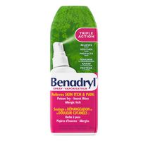 Benadryl Itch Relief Spray for Skin Irritations, 59mL
