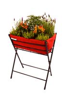 VegTrug Classic Poppy Raised Garden Planter – Red