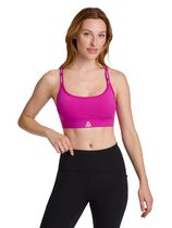 Reebok Women's Low Impact Favorite Racerback Sports Bra with Removable Cups