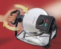 hamilton beach 26010c belgian style flip waffle maker
