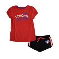 Ladies MLB 2 Piece Fanatics Fan Jays Set