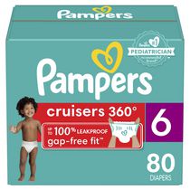 Couches Pampers Cruisers 360, format Super Economique