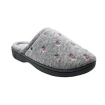 Isotoner® Women's Sasha Embroidered Terry Clog Slippers, Isotoner® Women's Sasha