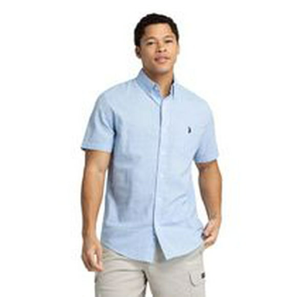 U.S. Polo Assn. Men's Short Sleeve Button Down, Men's Short Sleeve Button Down