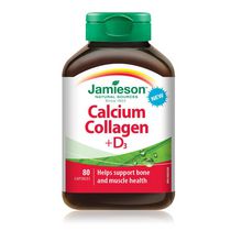 Jamieson Capsules de Calcium Collagène + D3