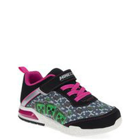 Chaussures de sport Minecraft avec lumières  pour filles