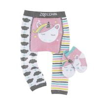 ZOOCCHINI Grip + Easy Baby Toddler Comfort Crawler Legging & Socks Set