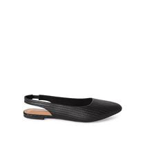 Time and Tru Women's Flats, Wide Width Sizes 6-10