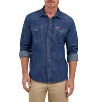 Wrangler Men's Long Sleeve Denim Shirt