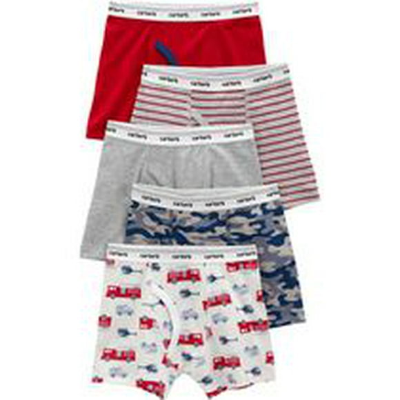 Carter's Child of Mine Toddler Boys' Underwear - Red Truck, Sizes 2T-5T