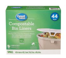 Great Value sacs-poubelle compostables