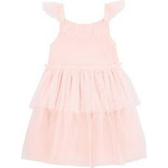 Carter's Child of Mine Toddler Girls' Pink Ruffle Dress, Sizes 2T-5T