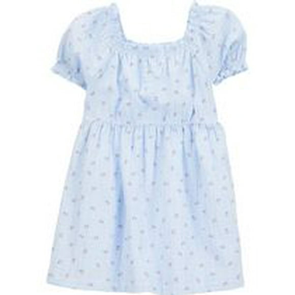 Carter's Child of Mine Toddler Girls' Blue Dress, Sizes 2T-5T