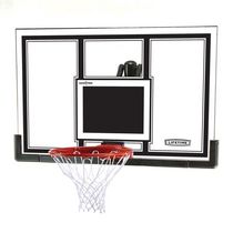 Panneau arrière et jante de basketball de Lifetime (polycarbonate de 137cm)