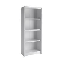 Corliving Adjustable 4 Shelf Bookcase, 4-Tier Shelving Unit Bookcase with Open Shelves, Display Bookshelf, for Living Room, Bedroom, Home Office, Display Bookshelf