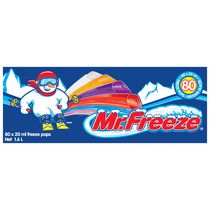 Sucettes glacées régulières Mr. Freeze
