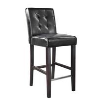 CorLiving Antonio Bar Height Barstool in Bonded Leather