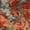 Grey / Orange, variant on Safavieh Monaco Driskoll Abstract Area Rug