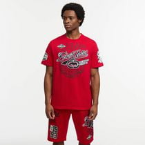 ECKO Chemise OG en tricot à manches courtes pour hommes