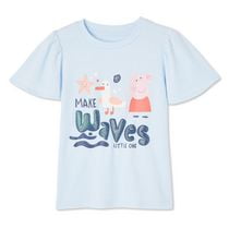 Peppa Pig Toddler Girls' Flutter Sleeve Tee