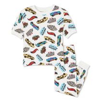 Hot Wheels Toddler Boys' Pajama 2-Piece Set, Sizes 2T-5T
