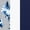 Floral/White/Dark Blue, variant on Fruit of the Loom Women's 3-Pack Built-Up Bra