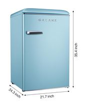 Réfrigérateur rétro Galanz de 4,4 pc
