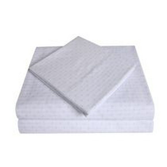 Mainstays 250 Thread Count Wrinkle Resistant Sheet Set – Printed, Twin, Double, Queen, King
